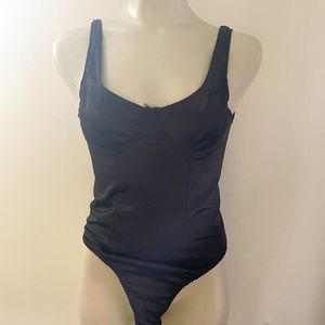 Satin Bustier Body Suit
